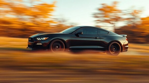 Car speeding in a blurred landscape, illustrating Intelligent Speed Assistance laws.