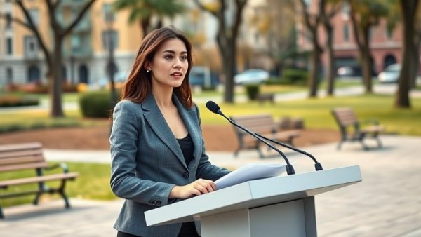 San Francisco supervisor resigns over pet store controversy, woman at podium with colleague.
