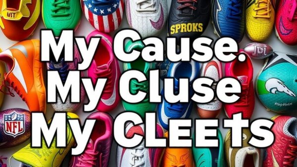 My Cause My Cleats 2025 promotional image showcasing custom cleats.