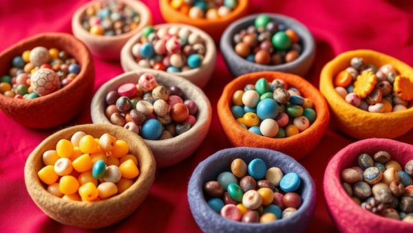 Gifty 2025 Craft Fair Oakland vibrant beads display.