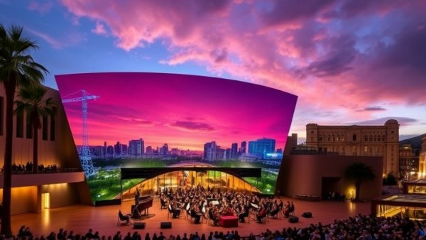 A Highly Visual Climate Reckoning at Walt Disney Concert Hall