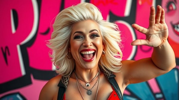 Oasis Nightclub Drag Laureate Celebration San Francisco scene with vibrant mural.