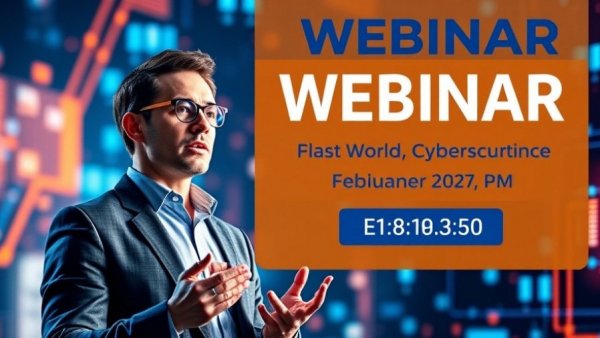 Promotional image for webinar on 2026 Cybersecurity Trends.