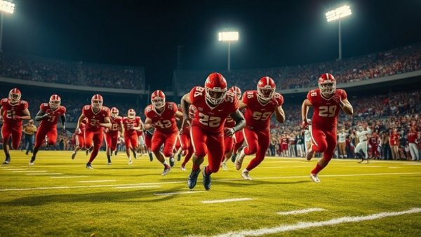 49ers NFL Record Monday Night Football Wins action scene on field