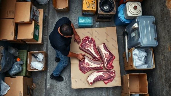 Milpitas restaurant viral video captures man handling meat outdoors.