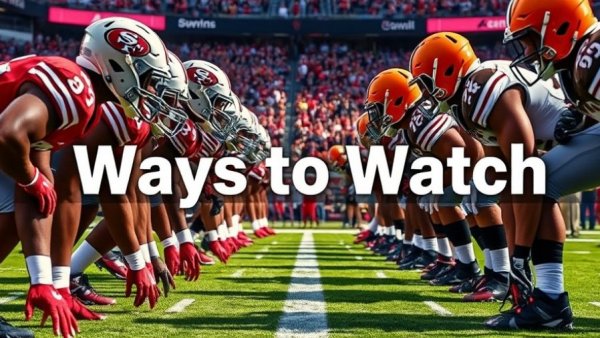 Discover 49ers vs Browns game day viewing options.