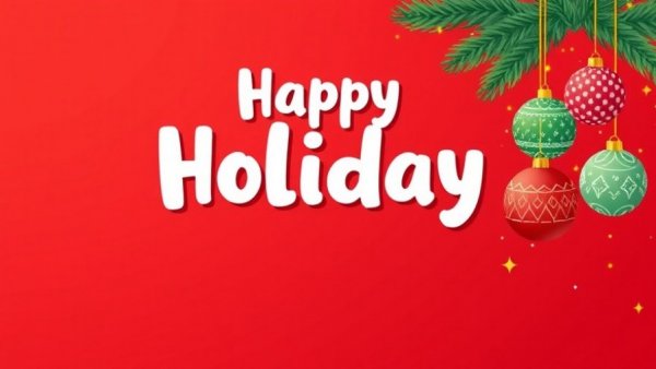 Downtown Concord Holiday Sip N' Stroll festive banner with ornaments.