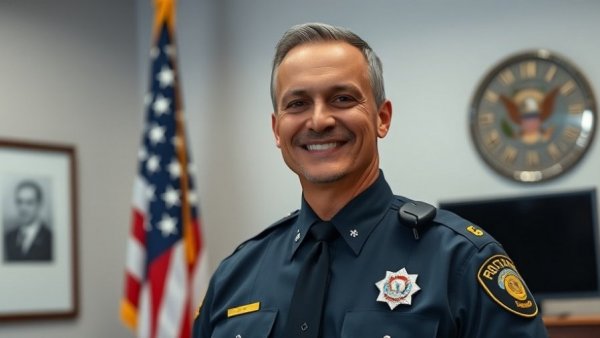 Derrick Lew appointed as San Francisco police chief, smiling in uniform.