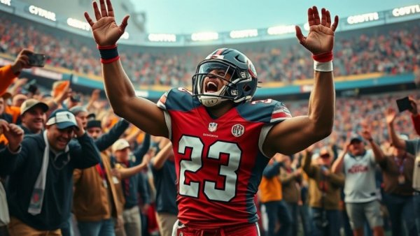 Curtis Robinson NFL Man of the Year Award collage with action and community images.