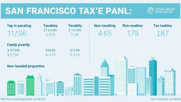 San Francisco property tax parcels infographic highlights parcel statistics.