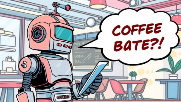 Cartoonist Conspiracy of San Francisco poster featuring a sketching robot.