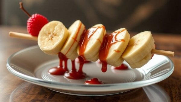 Banana Split on a Stick