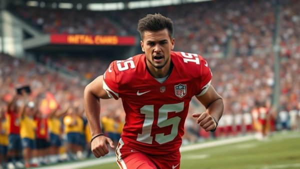 49ers player during Colts vs 49ers game, intense action scene.