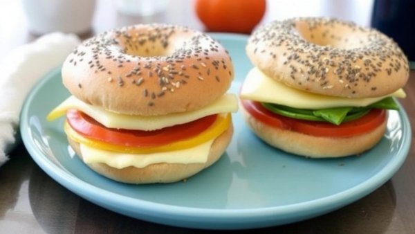Freezer Bagel Breakfast Sandwiches
