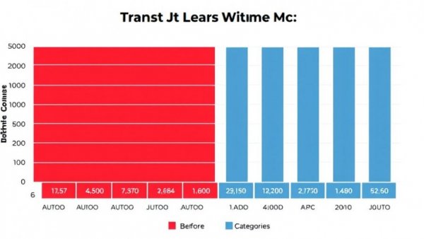 Bar chart showing transit lane volumes before and after project at 37th Ave, International BRT Safety Project