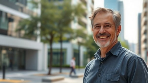 Middle-aged man smiling outdoors, possible context of inappropriate Christmas song controversy San Jose school.