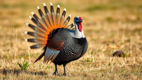 Sage-grouse displaying plumage for sage-grouse conservation plan.