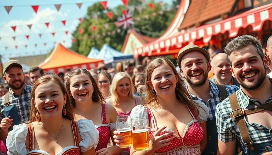 Walnut Creek Oktoberfest 2025 crowd enjoying festival.