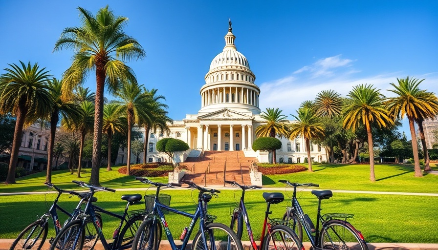 California State Capitol bicycles, legislative session update.