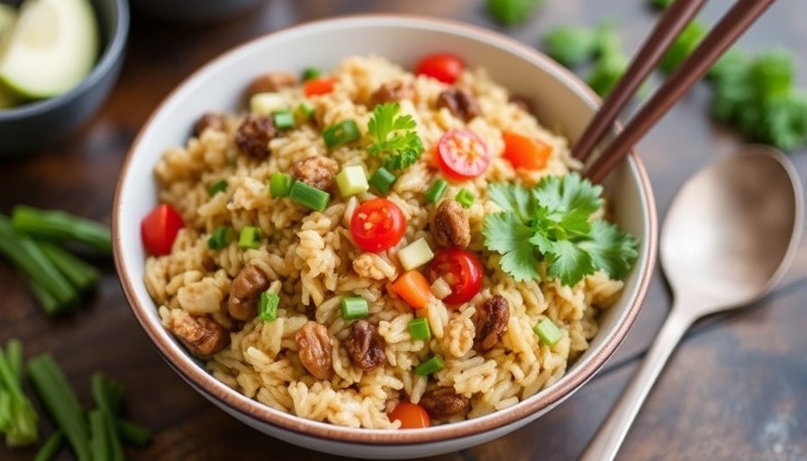 Zero Food-Waste, Healthy Fried Rice