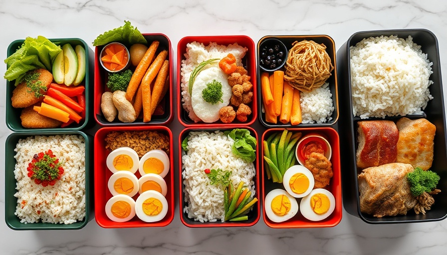 Colorful back-to-school bento box ideas with rice and vegetables.