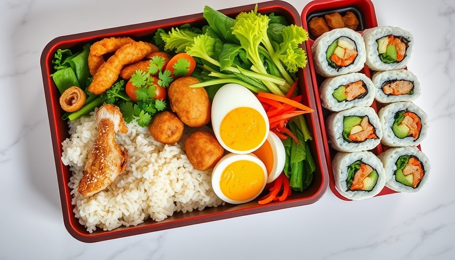 Back-to-School Bento Box Ideas: colorful bento with diverse foods.