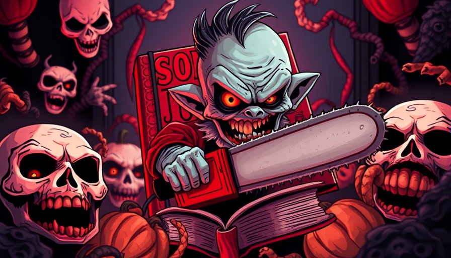 WonderCon 2025 event poster featuring eerie book cover.