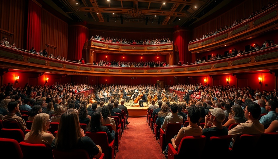 Elegant auditorium at SF Symphony Opening Night, audience seated.