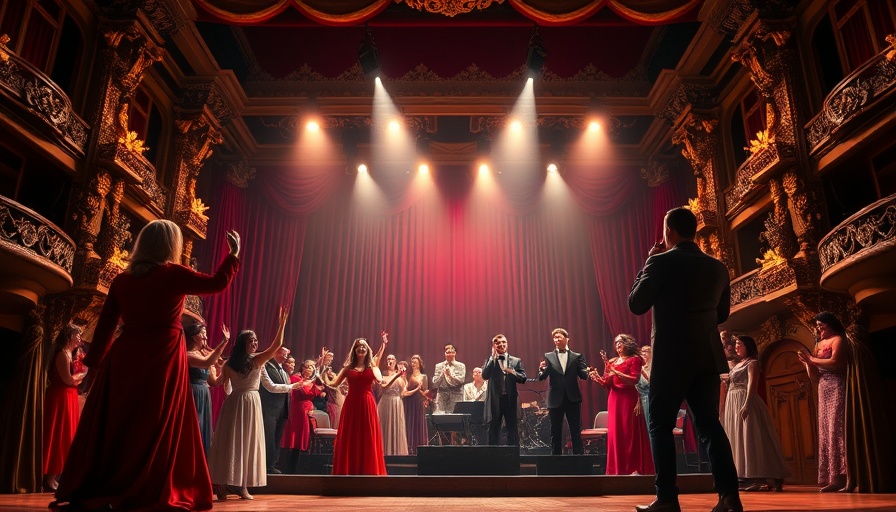 El Caminante Opera Revival on vibrant stage with passionate performance.