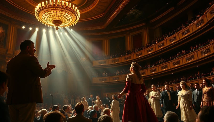 Dramatic stage scene at San Francisco Opera's 'Dead Man Walking'.