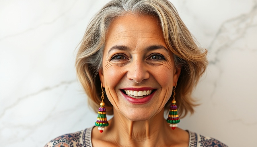Cheerful woman with colorful earrings smiling, Carolyn Johnson East Oakland Community Leader