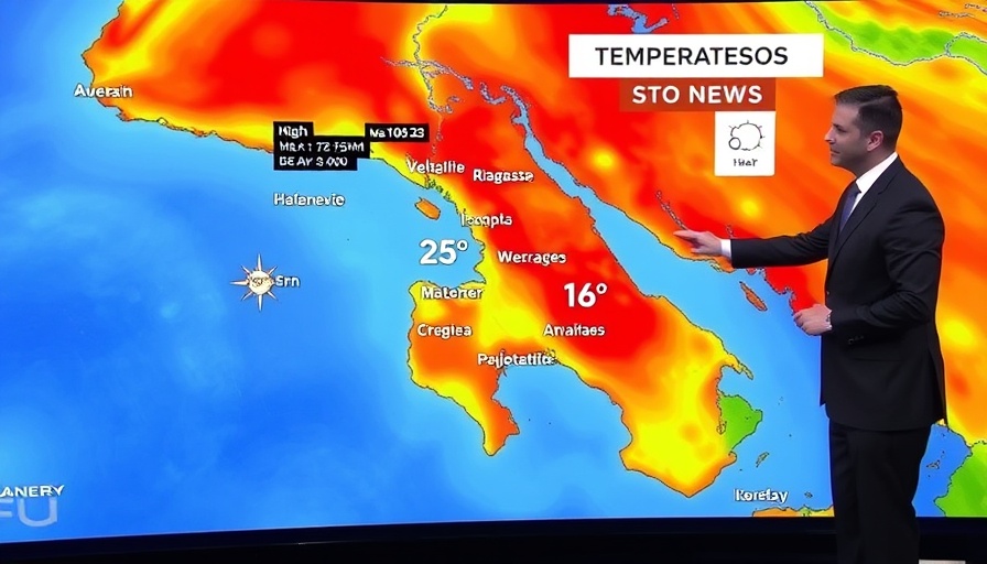 Bay Area hot temperatures forecast displayed on weather map.