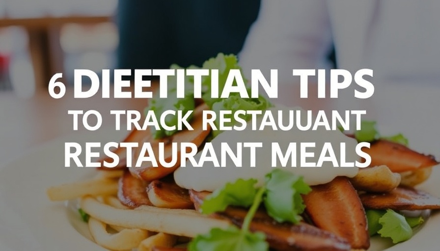 6 Dietitian Tips to Track Restaurant Meals