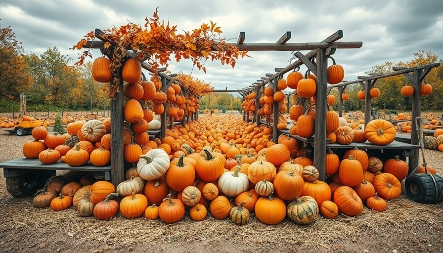 Westbrae Pumpkin Patch 2025 showcasing vibrant pumpkin variety.