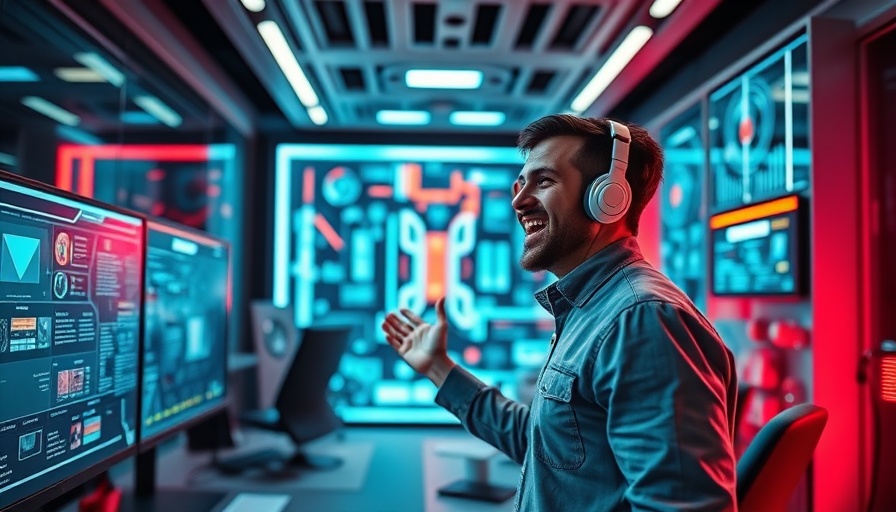 Build AI assistants like ChatGPT in a futuristic workspace.