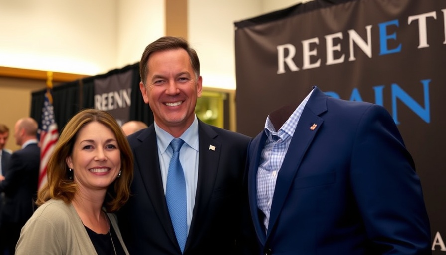 Candidates campaigning for District 8 Supervisor election 2026 at event.