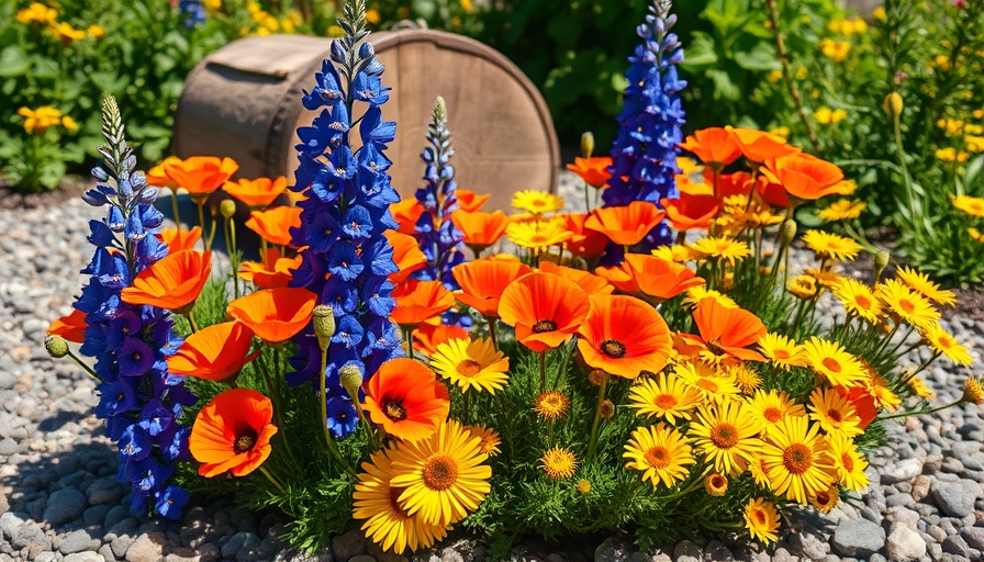 Rewilding flower combinations on Long Island with vibrant blooms.