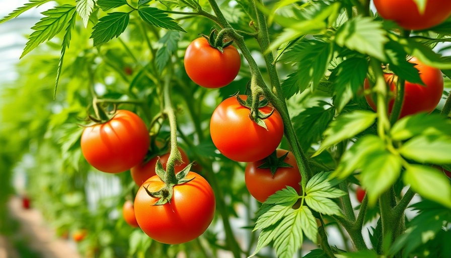 Best Local Tomato Plants thriving in a sunny greenhouse.