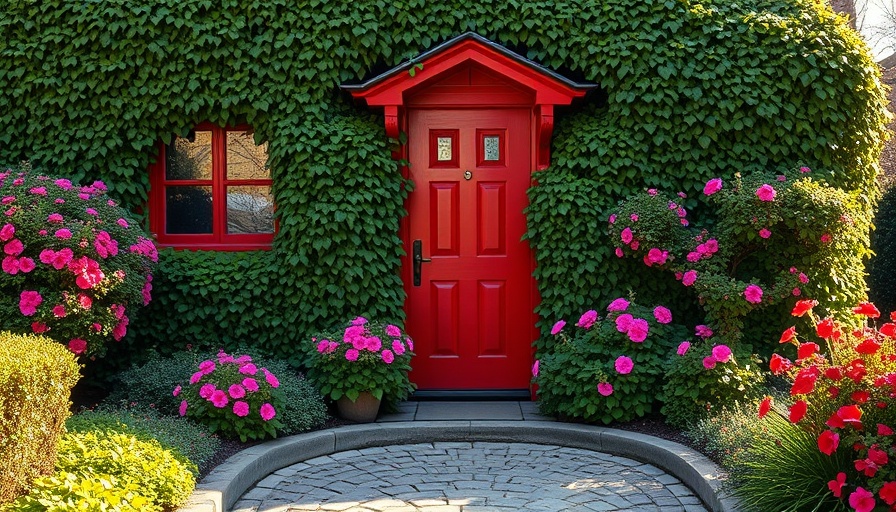 Charming landscaping ideas for home value with ivy and shrubs.