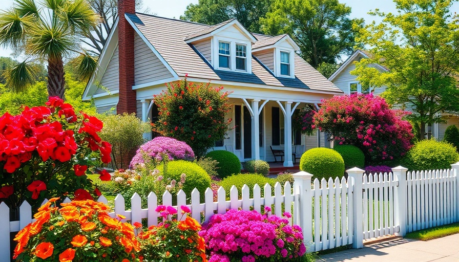 Charming house with vibrant landscaping, enhancing curb value.