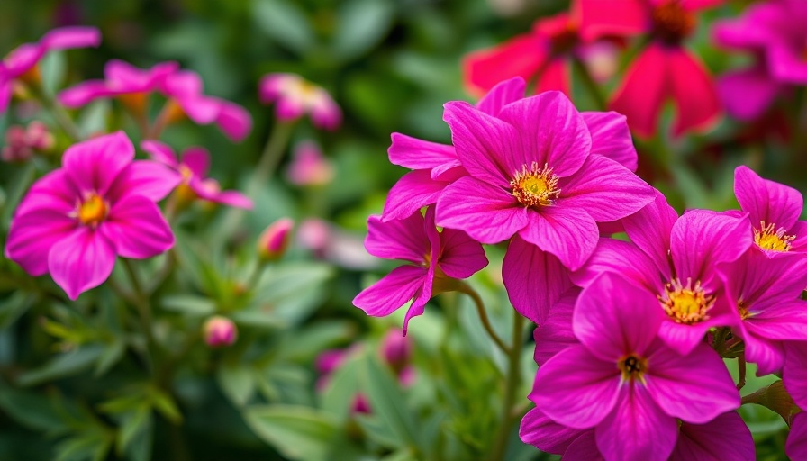 Vibrant flowers in Monrovia's Shades of Beautiful guide.