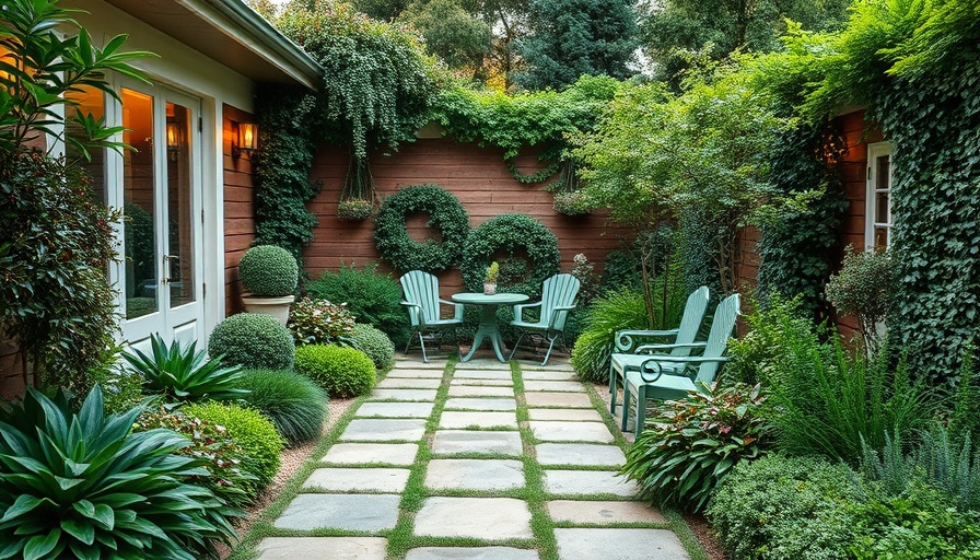 Picturesque outdoor space showcasing benefits of groundcovers in landscaping.