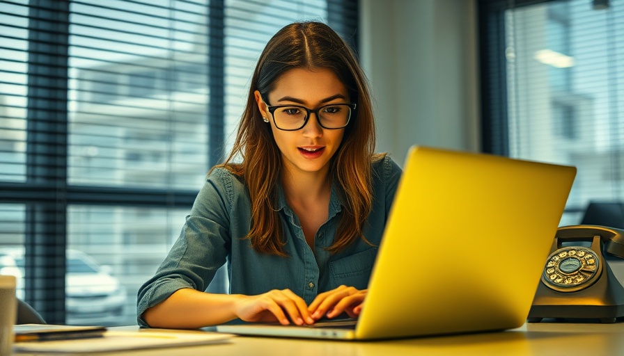 Creative young woman focusing on work, illustrating Inbound Lead Management Automation.