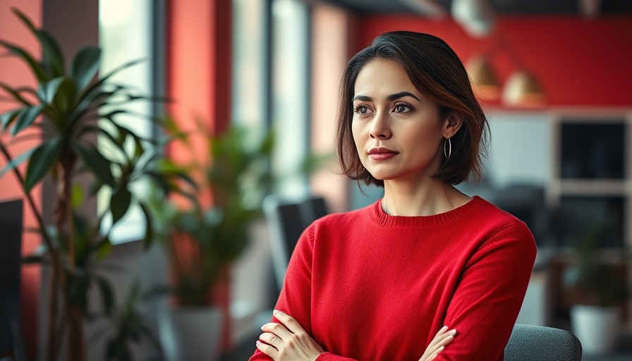 Thoughtful woman in office setting; TikTok Deal Deadline April 2025.