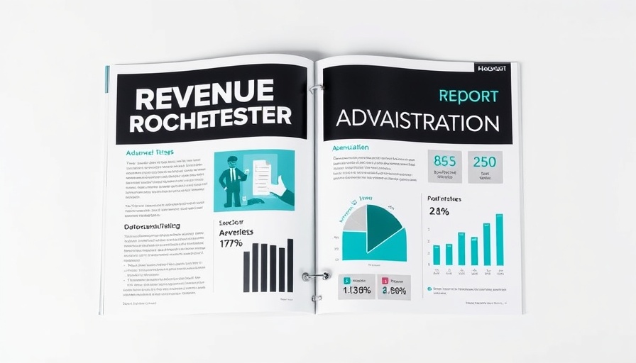 Open corporate report highlighting Revenue Orchestration Benefits.