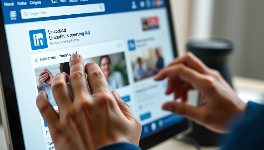 LinkedIn Ad creation interface for SMB automation.