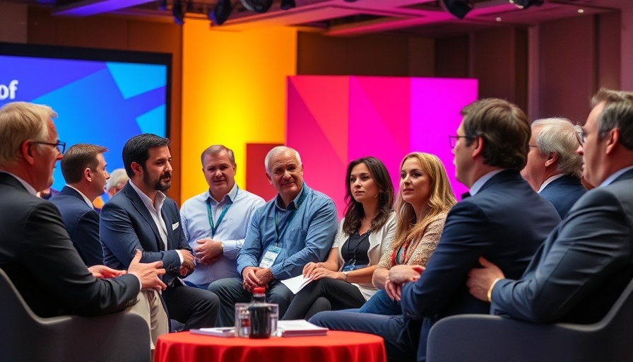 Panel discussion at a top social media conference, 2026.