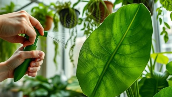 Giant Leaf Pothos Plant Tips: watering pothos plants indoors.