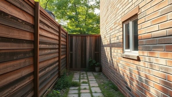 Fix Your Wasted Side Yard Space by using narrow gardening designs.