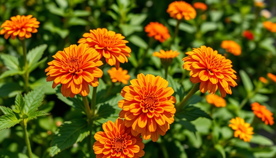 Vibrant lantana flowers thriving in sunlight, low maintenance.